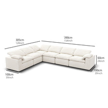 Kumo L-Shaped Corner Sofa – 6-Seater