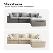 Nagi L-Shaped Compressed Sofa