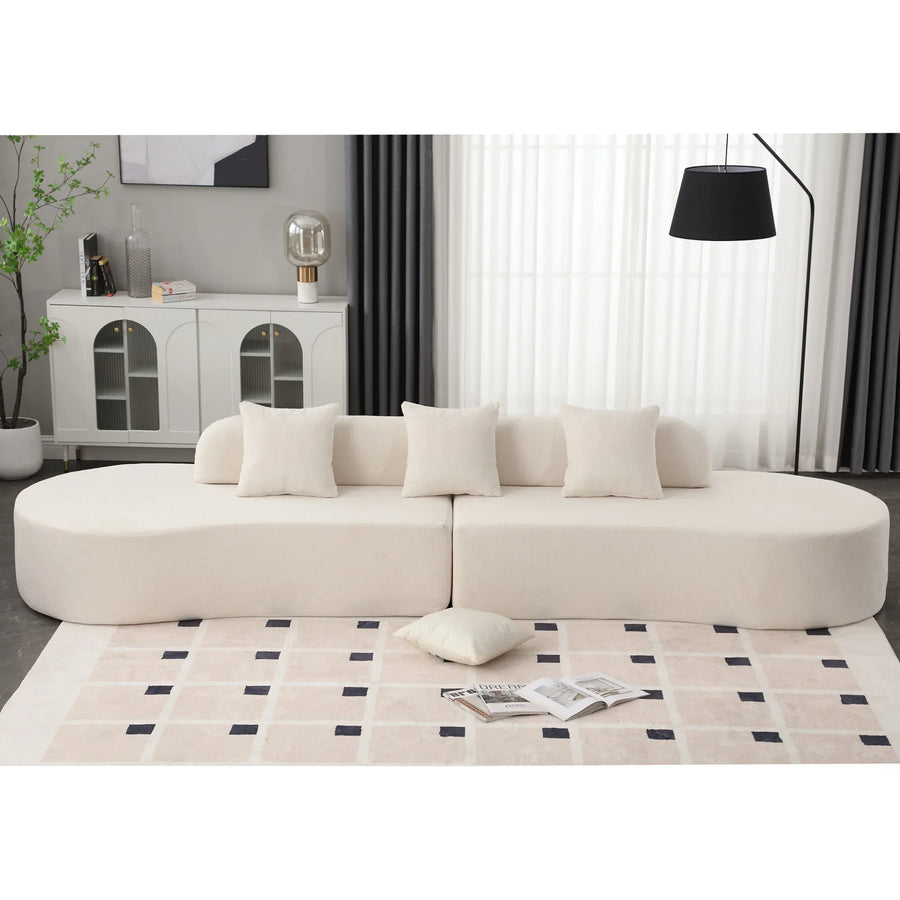Niji Curved 3-Seater Sofa