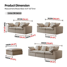 Nagi L-Shaped Compressed Sofa