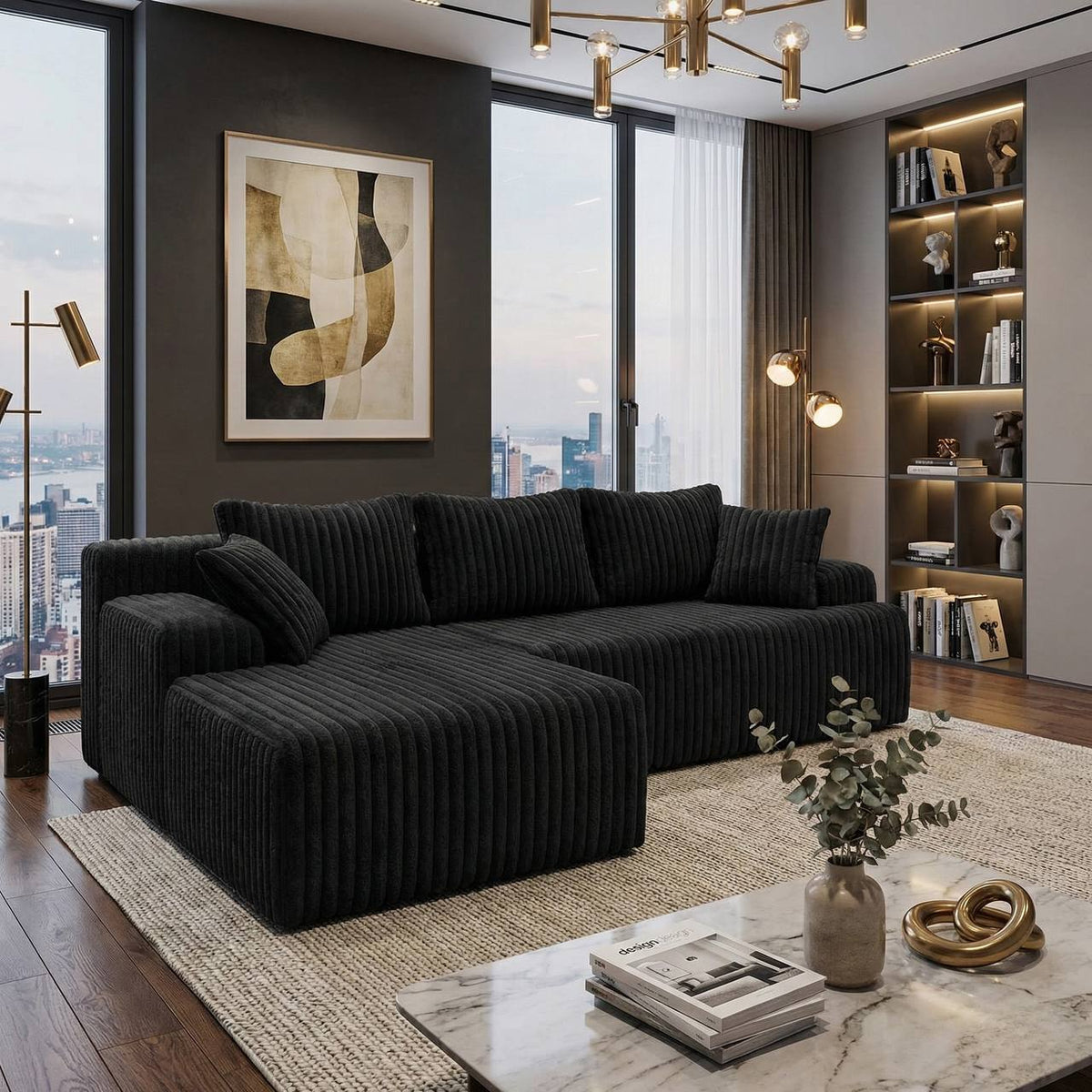 Mori L-Shaped Sofa