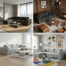 Umi L-Shaped Modular Sofa