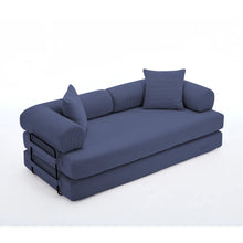 Koya Compressed Sofa – Blue