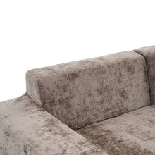 Kinu U-Shaped Velvet Sectional