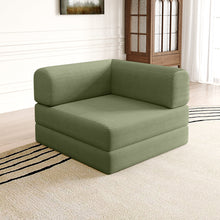 Hako Corner Module – Pea green
