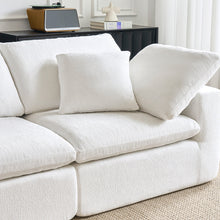 Kumo Corner Sofa with Ottoman – 4-Seater, Layout B