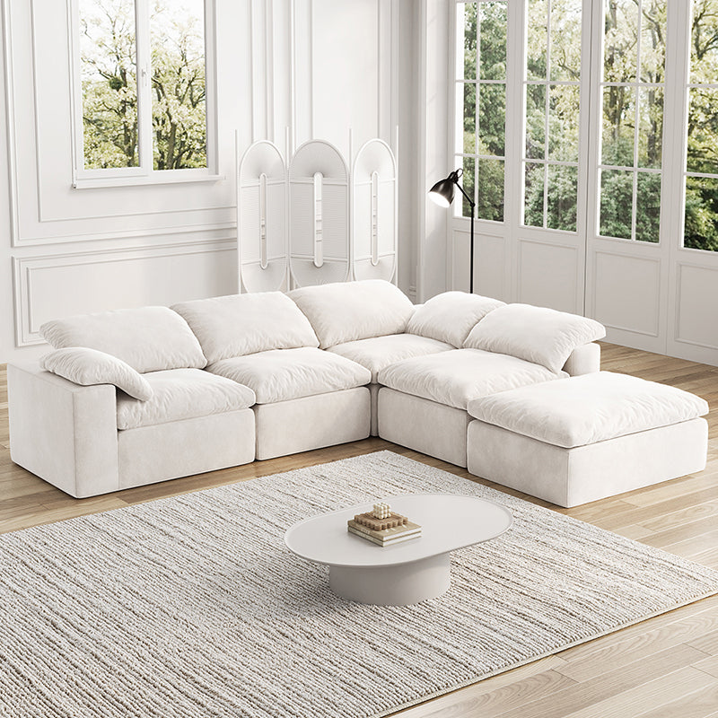 Kumo Corner Sofa with Ottoman – 4-Seater, Layout C