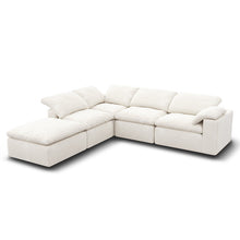 Kumo Corner Sofa with Ottoman – 4-Seater, Layout C