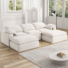 Kumo Modular Sofa – 3-Seater with 2 Ottomans