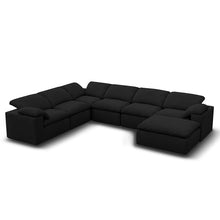 Kumo Modular Sofa – 7-Seater – Black
